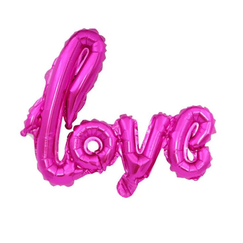 20 шт./лот 37x54 см лигатуры Love воздушные шары с буквой Свадебная церемония украшения надувной шар Святого Валентина Романтический balao