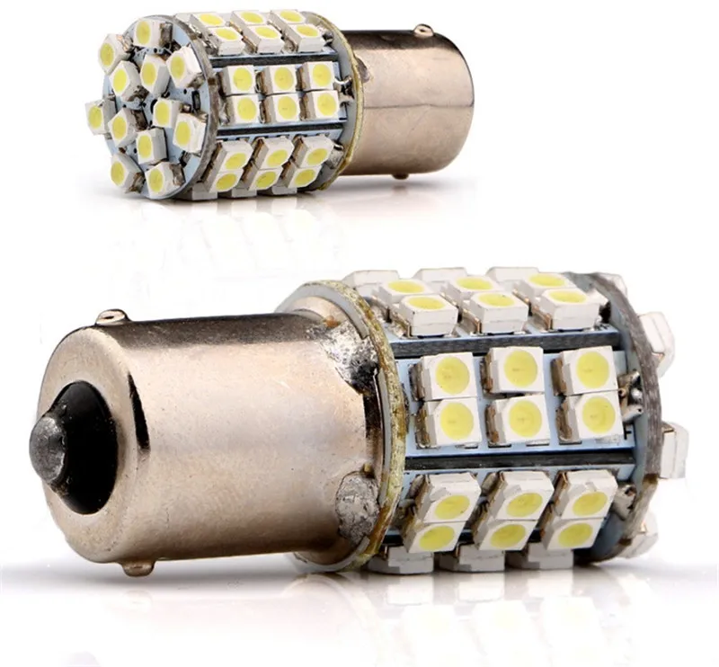 50 ШТ. 12 В 1156A S25 1156 BA15S 3528 54 SMD Авто Включите Хвост Парковка Лампы Стоп-Сигнал Заднего