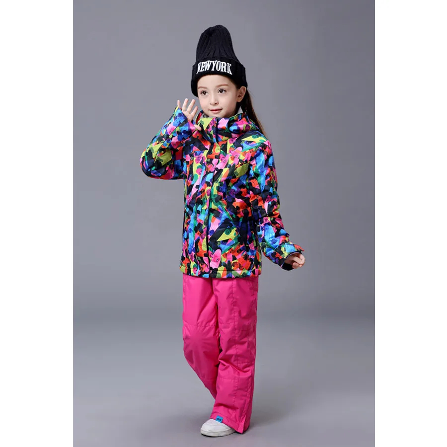 Детская Лыжная одежда для девочек snow gsou|ski clothing|children skisnow ski clothing |