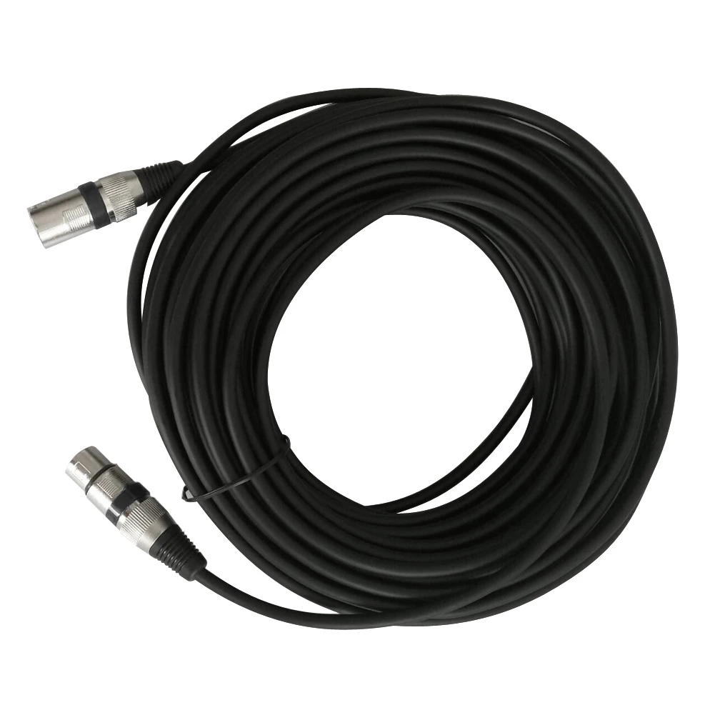 3 контактный микрофонный кабель XLR штекер гнездо аудио удлинитель 5 м/10 м/15 м/20 м