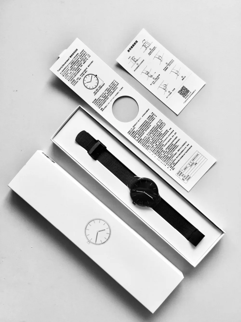 Xiaomi Mijia TwentySeventeen серии Повседневный стиль наручные часы жизнь водонепроницаемый пара кварцевые часы