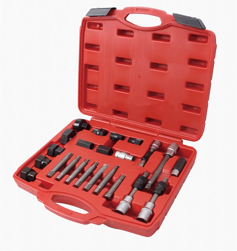 

23pcs Alternator Freewheel Pulley Puller Removal Of Alternator Removal Tools