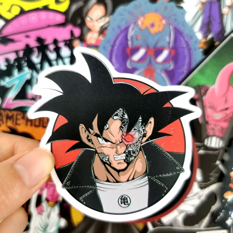 50 шт. наклейка Dragon Ball s Super Saiyan Goku Смешанная Наклейка для сноуборда багажа автомобиля холодильника автомобиля-Стайлинг наклейки для ноутбука s