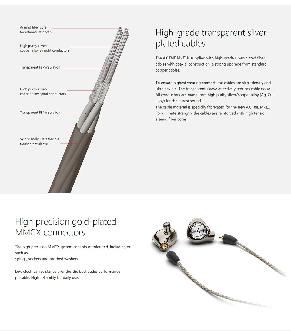 Оригинальные IRIVER Astell& Kern+ beyerdynamic AK T8IE MKII Hifi музыкальные вставные динамические наушники-вкладыши технология Tesla