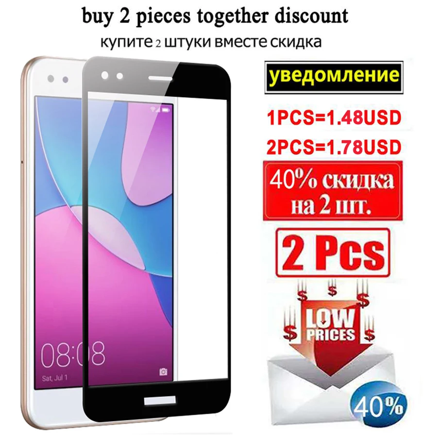 Защитное стекло для Huawei y5 lite prime 2018 Защитная пленка экрана huawey light tremp y5lite