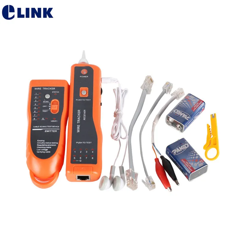 XQ 350 RJ45 RJ11 CAT5 CAT6 тестер провода трекер Тестер телефонного кабеля Finder Ethernet Lan