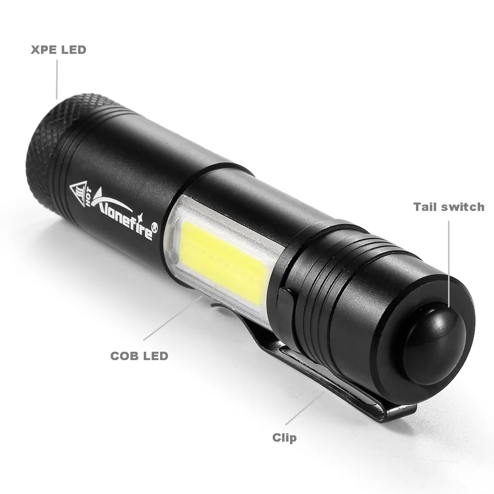 Портативный Миниатюрный светодиодный фонарик AloneFire P25 4 режима фонарь для охоты