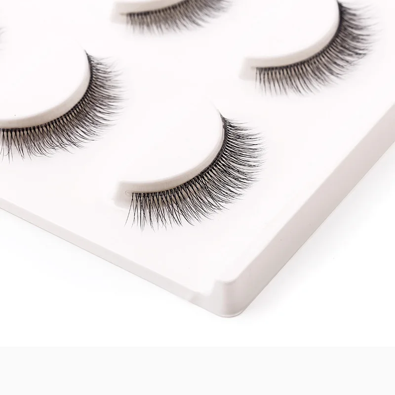 THINKSHOW 3 пары 3D норковые ресницы ручной работы натуральные накладные качество