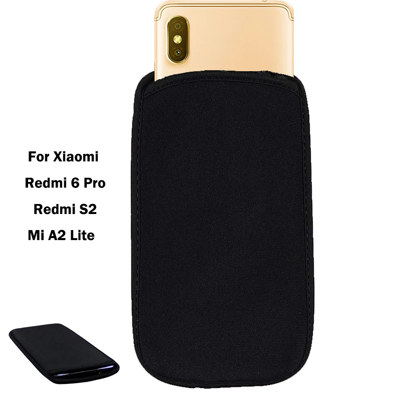 Для Red mi S2/Red Y2 гибкий неопреновый защитный чехол для Xiaomi A2 Lite/Red 6 Pro эластичные