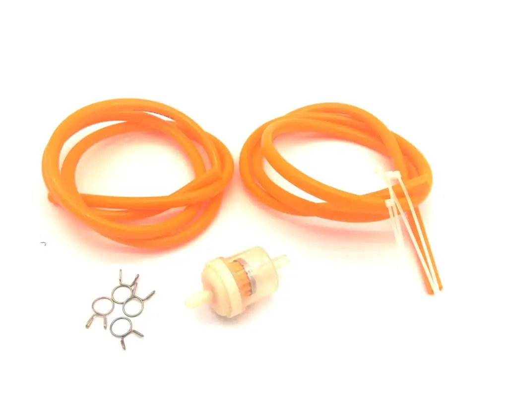 Мотоциклетный топливный шланг 2 м масляная трубка фильтр резиновый трубопровод