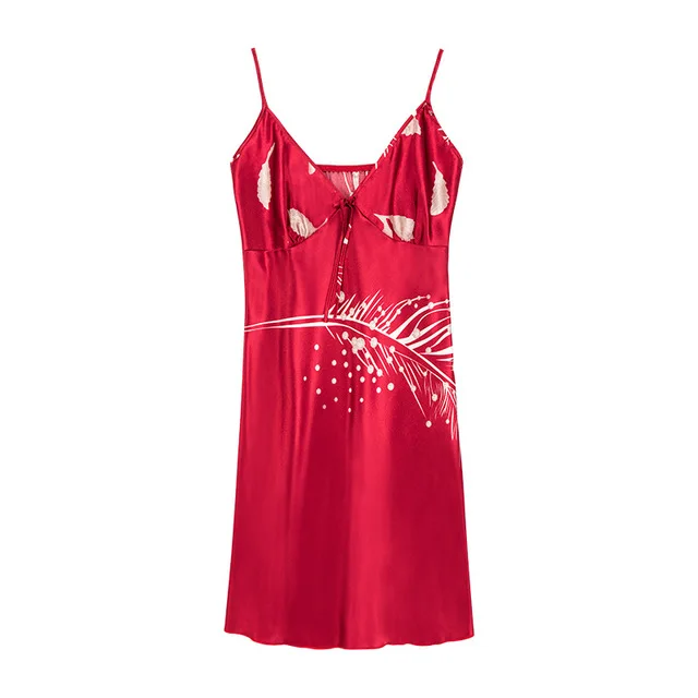 wine red night dress Верблюжий шелковистый женский халат-кимоно с длинным рукавом, женский халат из искусственного шелка, ночная рубашка Yukata, ночная рубашка, ночная рубашка, женский халат - Цвет: wine red night dress