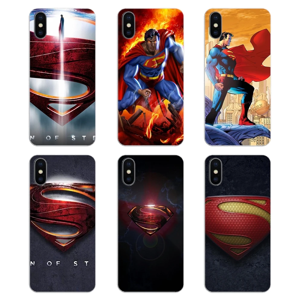 Супермен Человек из стали DC Comics логотип искусство силиконовый чехол для Huawei Honor 8