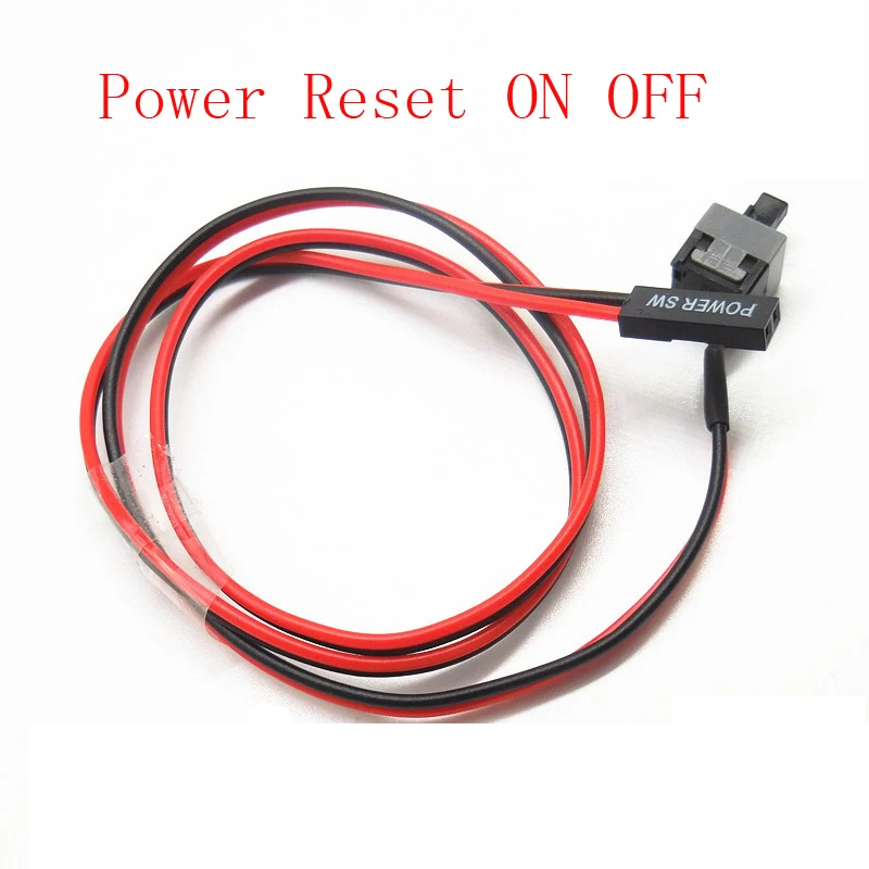 SATA линия передачи данных USB для PS2 4PIN 8pin для SATA сброс питания на Выкл Sata линия передачи данных 4pin расширенная линия - Цвет: Power Reset ON OFF