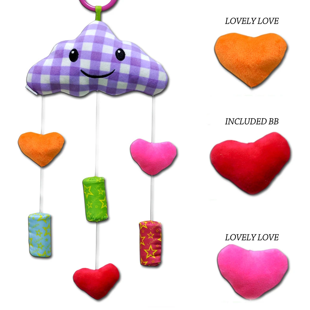 Детские погремушки игрушки детская коляска кроватка подвесная мягкая плюшевая