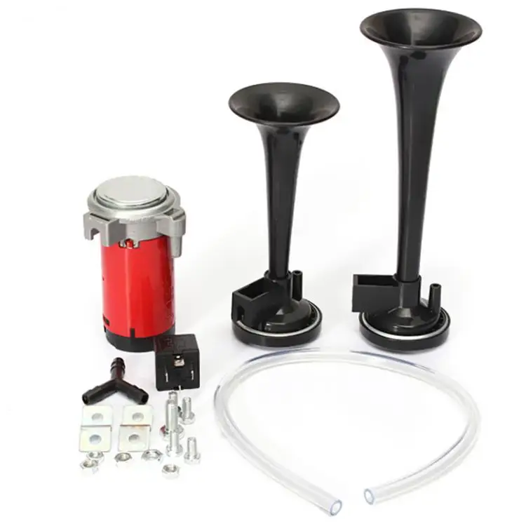 12V 117db автомобиль Лодка клаксон грузовика компрессор двойной тон труба ультра