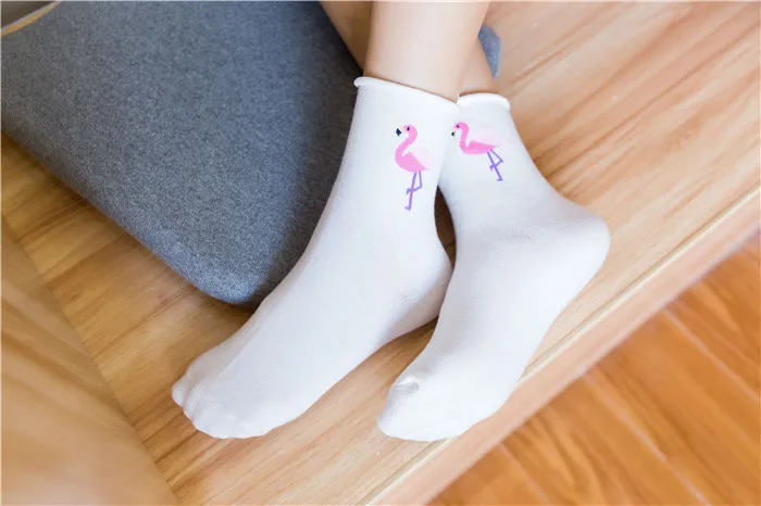 Новинка, Kawaii, модные, корейские, женские, стильные, длинные носки, meia, веселые, солнце, луна, ветряная мельница, радужный узор, хлопковые носки, носки с рисунком, погодные носки