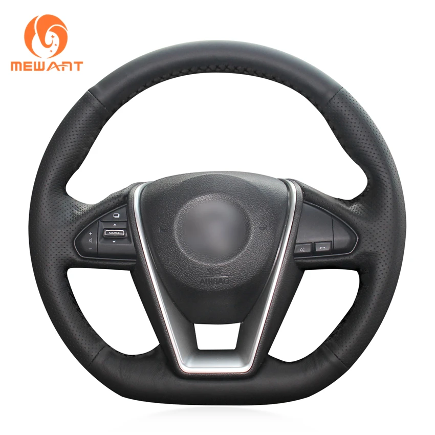 MEWANT черная искусственная кожа фотосессия для Nissan Lannia 2015 2018 Maxima 2016 2018|car steering wheel