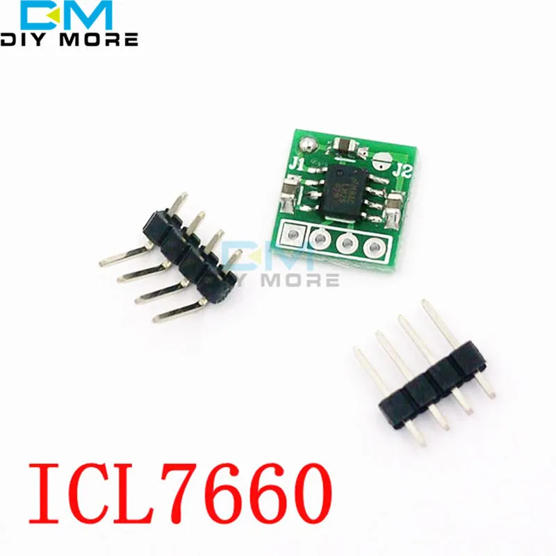 LM2662 ICL7660 ICL7662 TPS60403 реверсивный модуль с положительным и отрицательным напряжением - Цвет: ICL7660