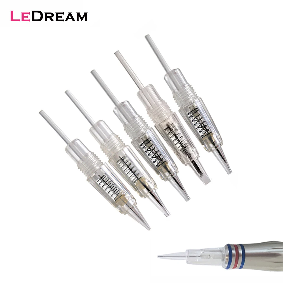 

5pcs/lot Disposable Screw Tattoo Needle Cartridge For Premium Charmant Permanent Tattoo Machine 1P 1D 2P 3P 3FP 5P 5FP 7FP 7P