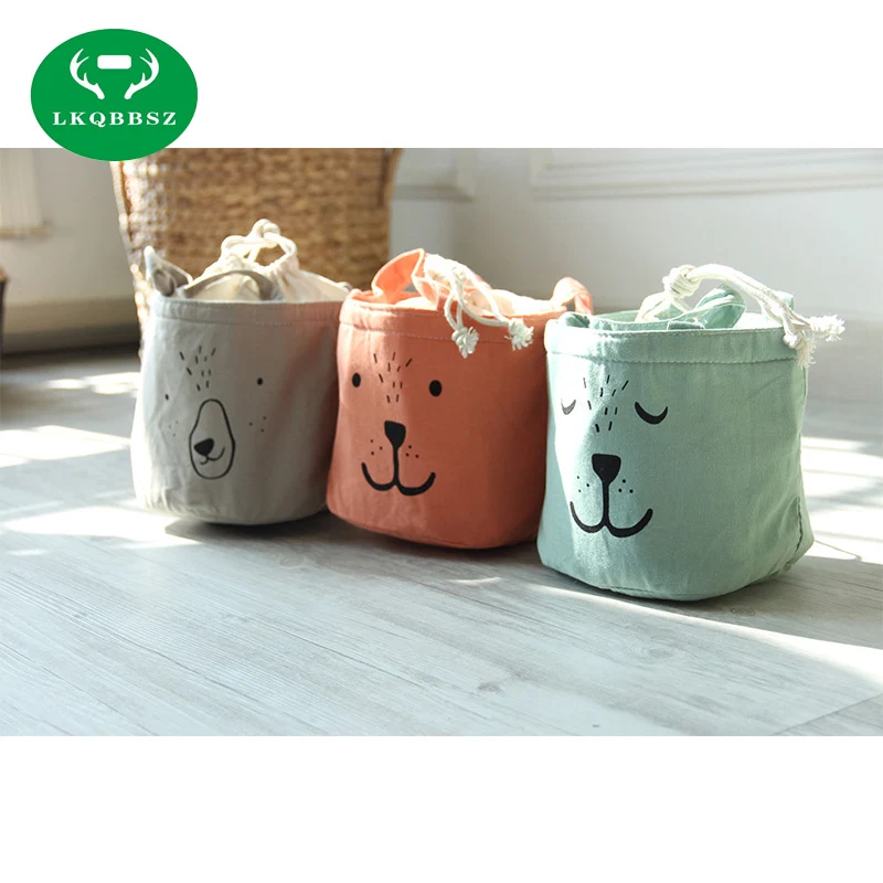 С узором медведя Термальность изолированная сумка для ланча Сумка переноска