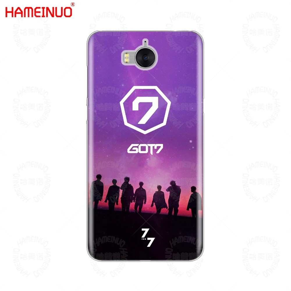 Чехол для мобильного телефона HAMEINUO GOT7 JinYoung Jackson Mark huawei honor 3C 4X 4C 5C 5X 6 7 Y3 Y6 Y5 2 II Y560 Y7