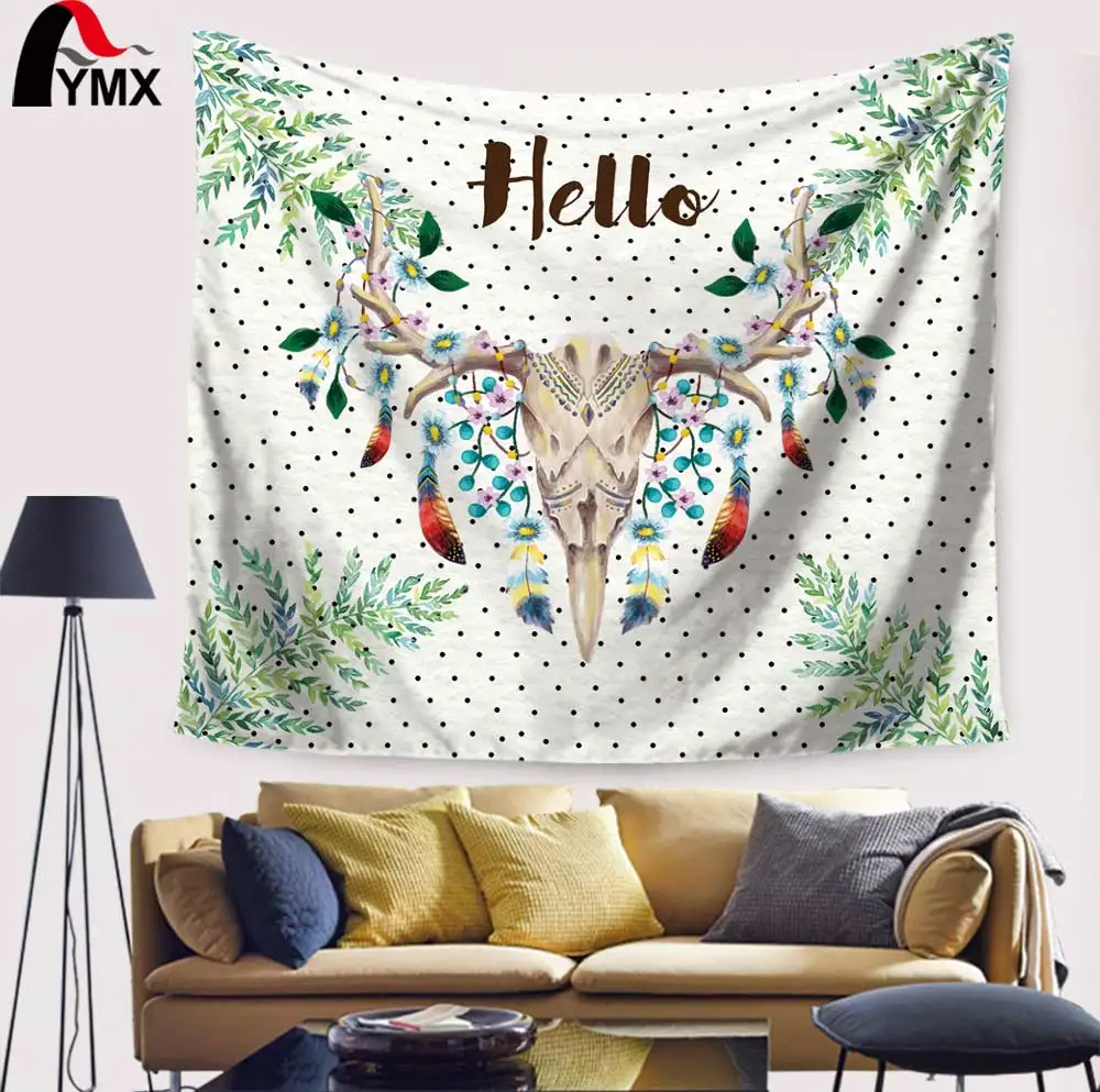 Гобелен в богемном стиле индийская мандала Настенный Ковер пляжное полотенце