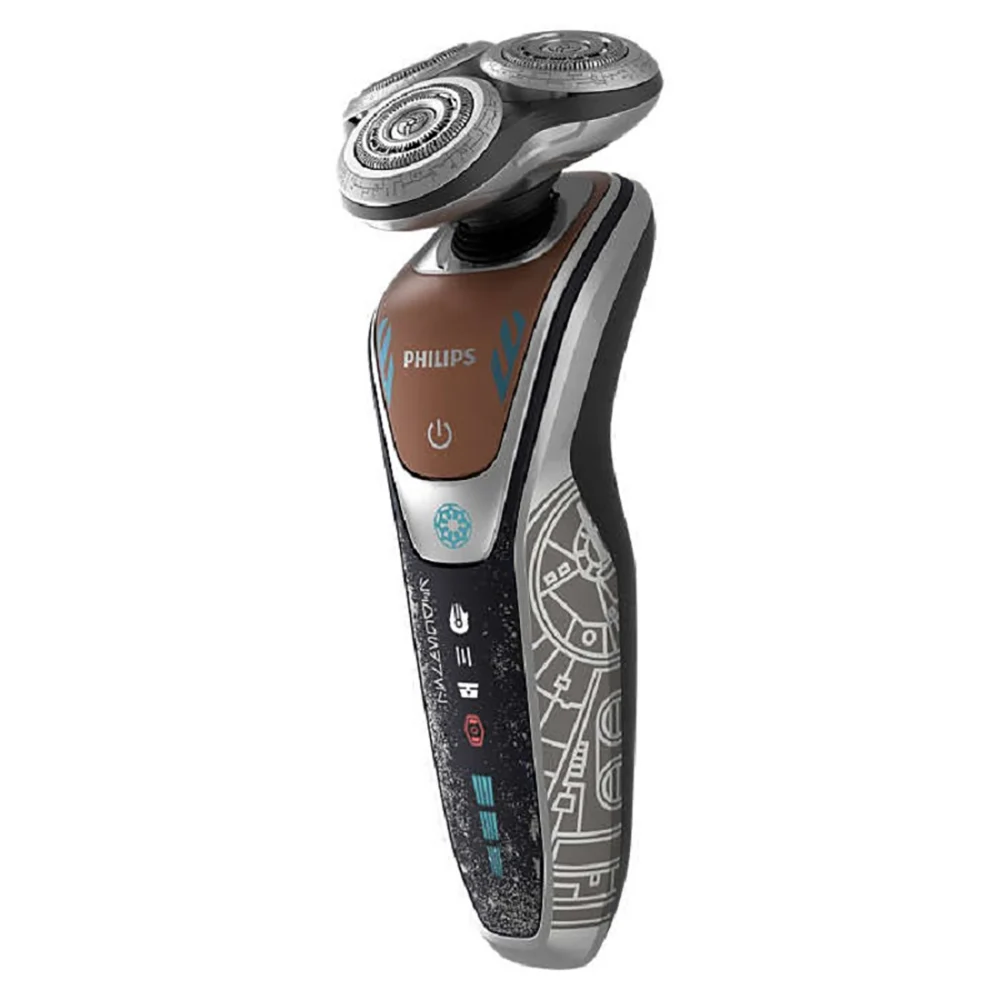 Электробритва Philips Star Wars special edition для сухой и влажной уборки с V-Track precision rotary PRO blade Turbo+ mode SW6710/15