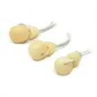 Бусины Из Белого яка TSB0341, 3-сторонние бусины для молитвы, Mala 10 мм