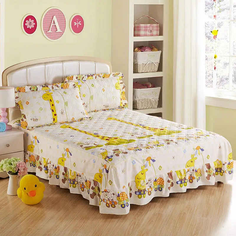 Стеганый толстый на двуспальную кровать близнец queen King size постельный комплект простыней на кровать наматрасник Pad двойной один размер покрывало 120/150/180X200 см