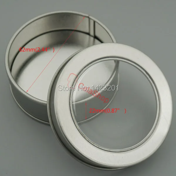 5 шт./лот прозрачная жестяная железная коробка для хранения специй контейнер