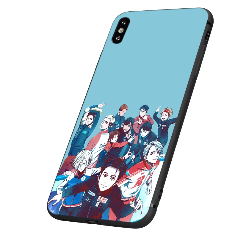 Черный чехол из ТПУ для iphone 5 5s se 6 6s 7 8 plus x 10 силиконовый XR XS 11 pro MAX yuri на ice history