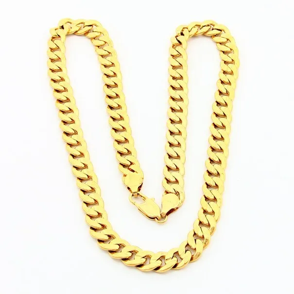 Крутые Мужские украшения Горячая Распродажа ожерелье s Высокое качество 24 K