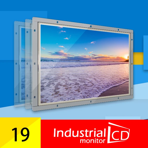 Faismars 19 &quot4:3 4 провода резистивный сенсорный монитор с разрешением 1280*1024 VGA/HDMI вход