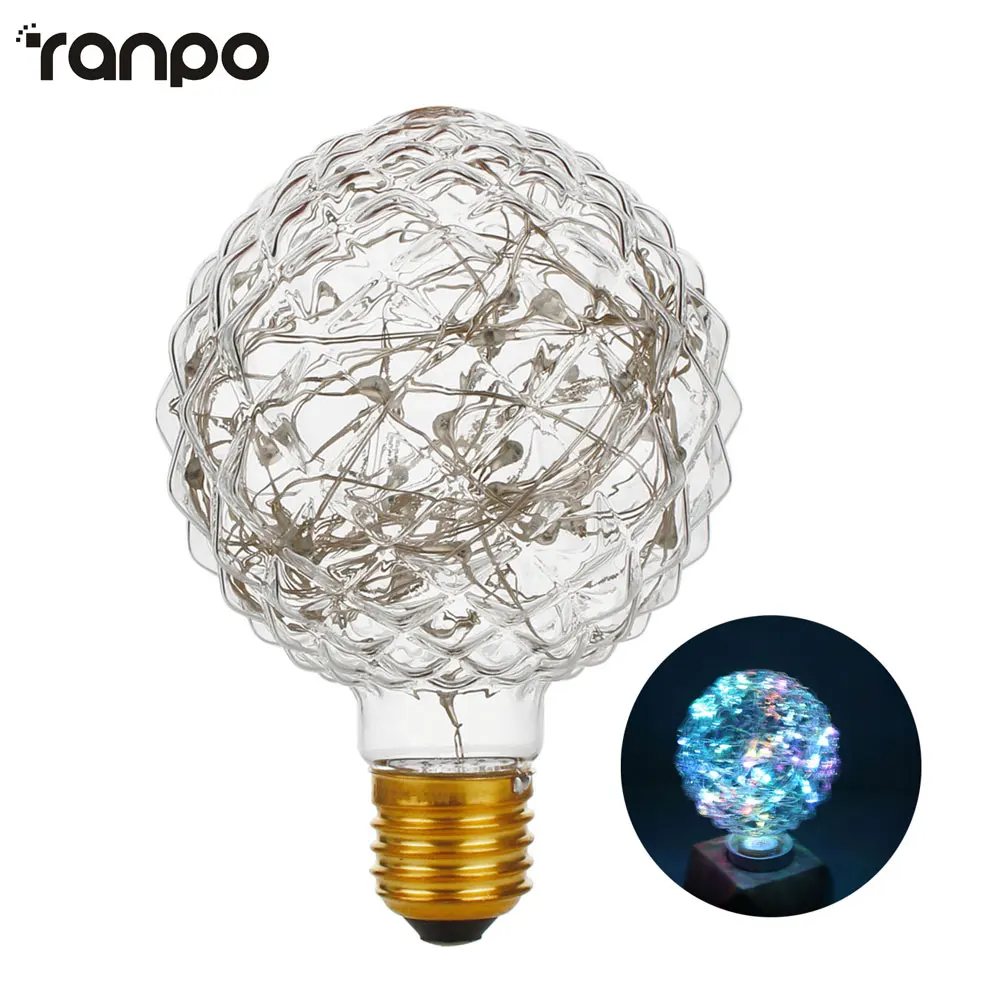 Светодиодная гирлянсветильник Эдисона E27 винтасветильник лампа в форме