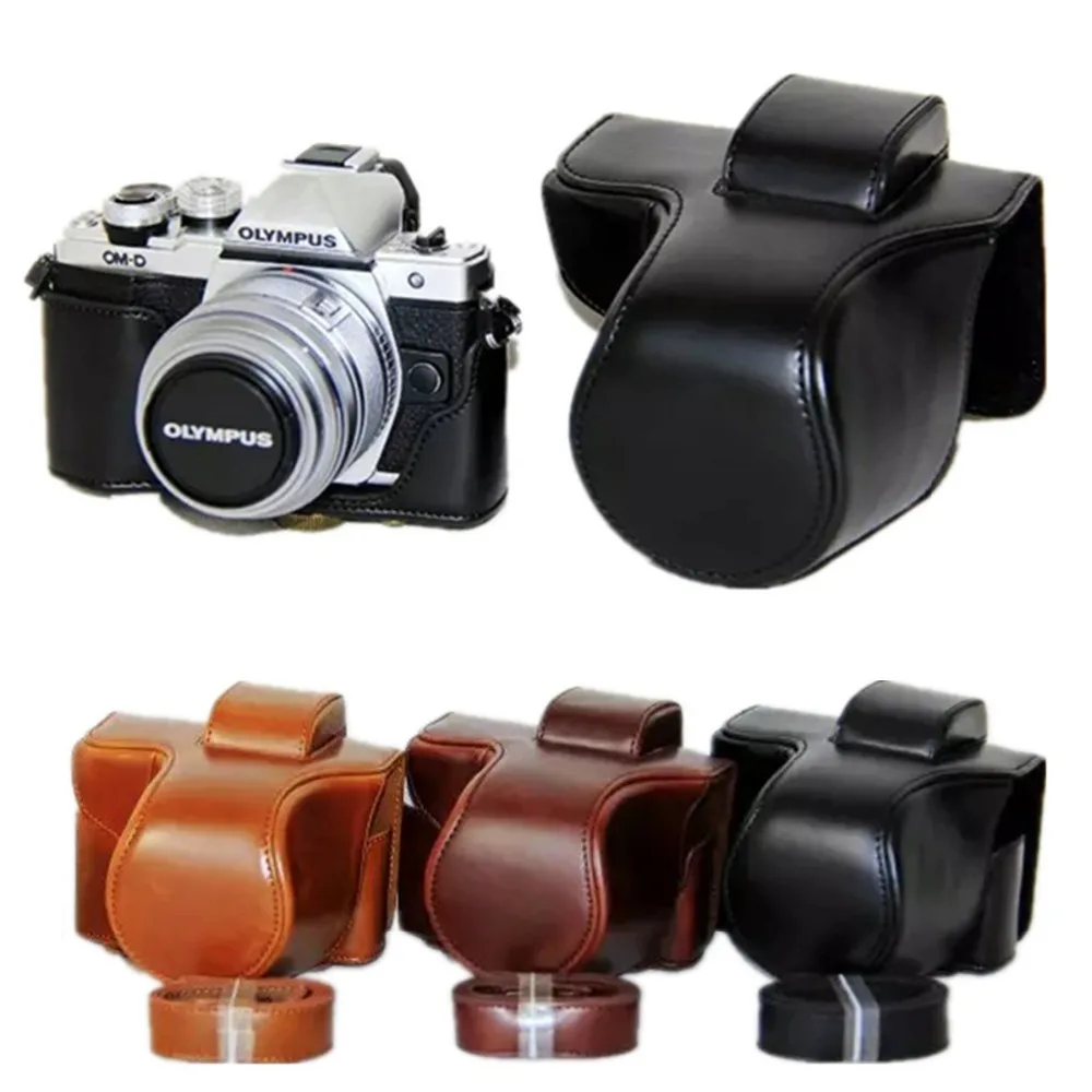 Чехол для фотоаппарата Olympus из искусственной кожи Mark III EM10II EM10 чехол с