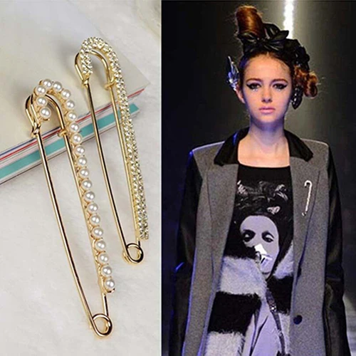 Новое поступление 1 шт. модная брошь со стразами из искусственного жемчуга