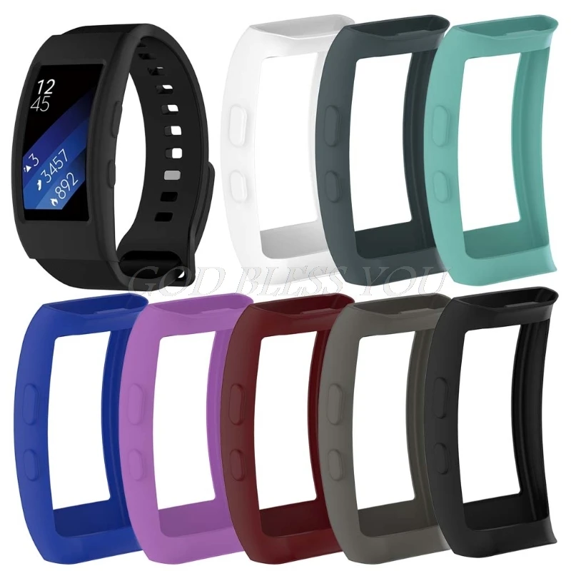 Силиконовый чехол для телефона часов протектор Samsung Gear Fit 2 Pro SM R360