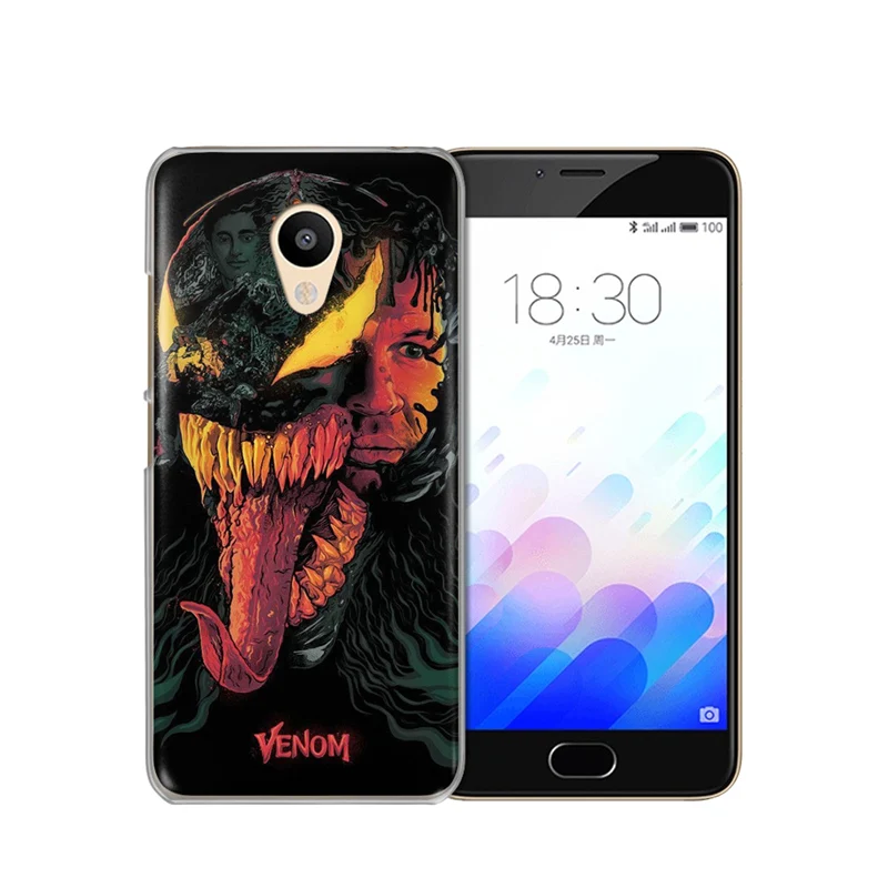 Joker venom marvel Человек-паук Железный человек для Meizu M3S M3 Note M5 M5S M5C M6 U10 U20 Pro 6 16th чехол