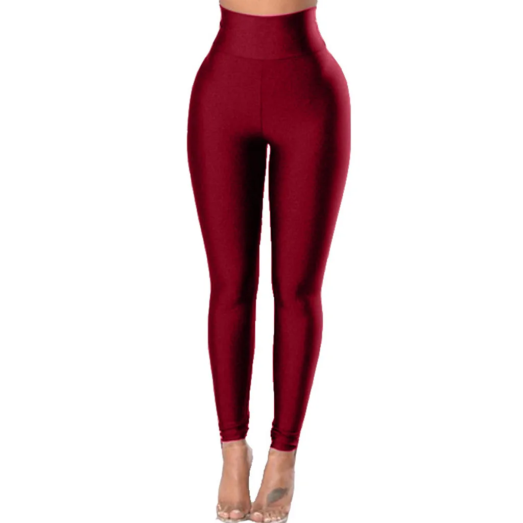 Леггинсы с высокой талией спортивные женские леггинсы штаны для фитнеса бега