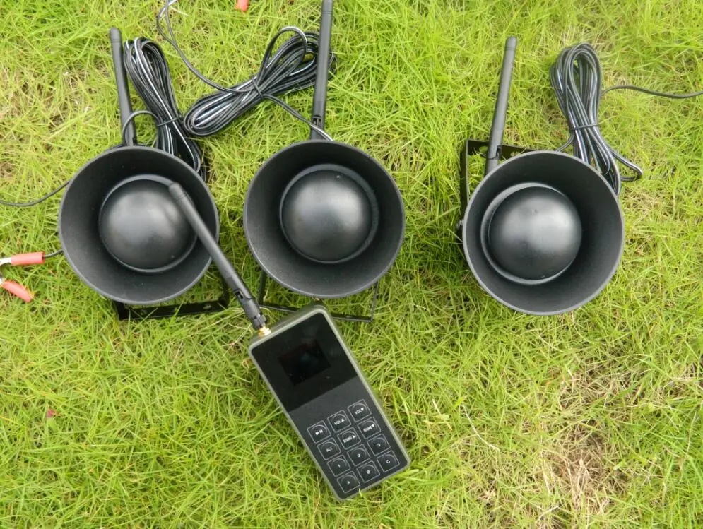 Охота манок птица абонент MP3 плеер 3 шт. 50 Вт громкоговорители с 250 ярдов дистанционного управления