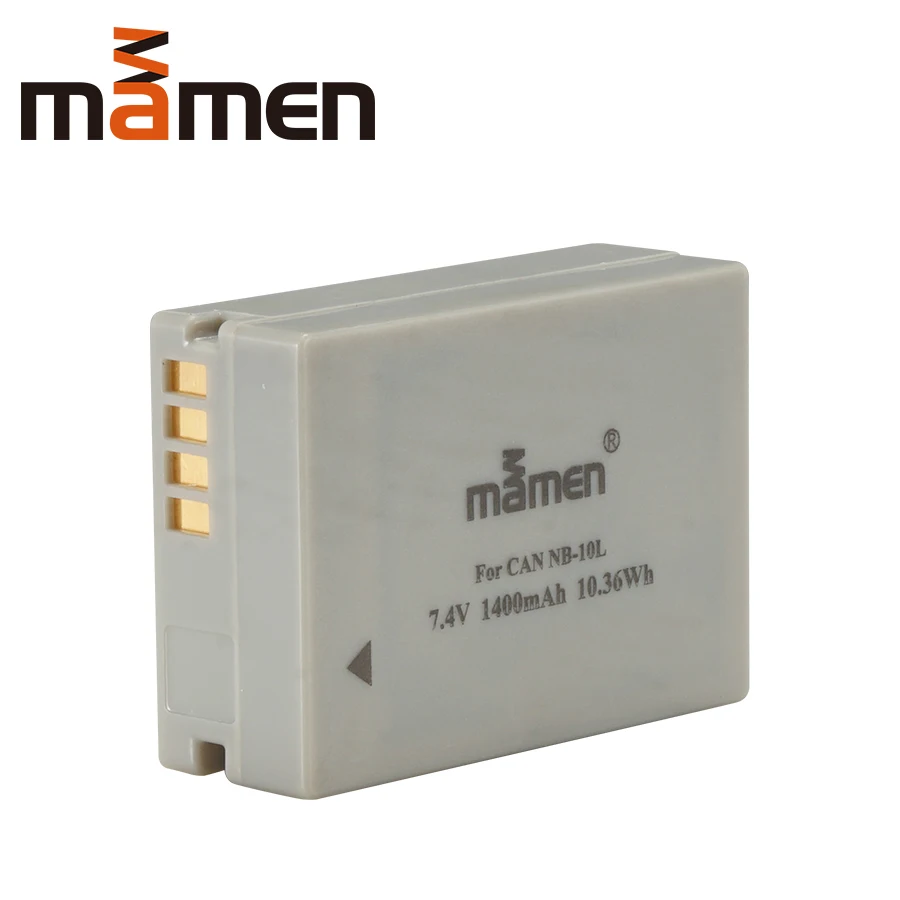 Mamen 1400 мА/ч, NB-10L NB10L NB 10L цифровой Камера Батарея для Canon G1X G15 G16 SX40HS SX50HS SX60HS SX40 Перезаряжаемые батареи