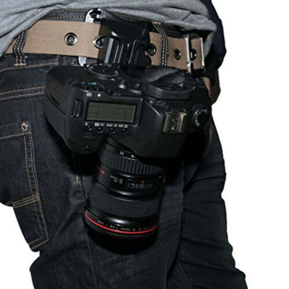 Универсальный Крепежный ремень с пряжкой для крепления камеры Sony Canon Nikon D3100 A6000 A7
