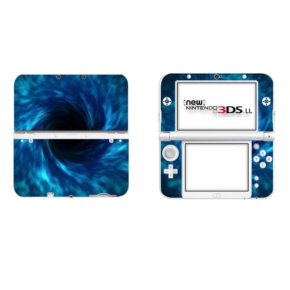 Наклейки из игры кожи для нового Nintend 3dsll консоли контроллера геймпад Защитная крышка аксессуар для Новые 3DSLL «звездное небо» - Цвет: DSLL0143
