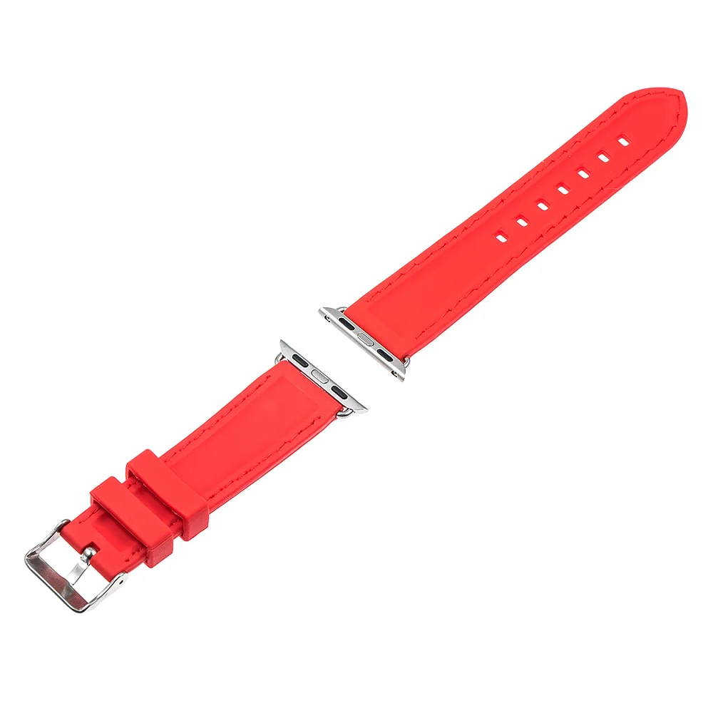 22 мм силиконовый резиновый ремешок для 38 iWatch Apple Watch Sport Edition сменный Браслет с