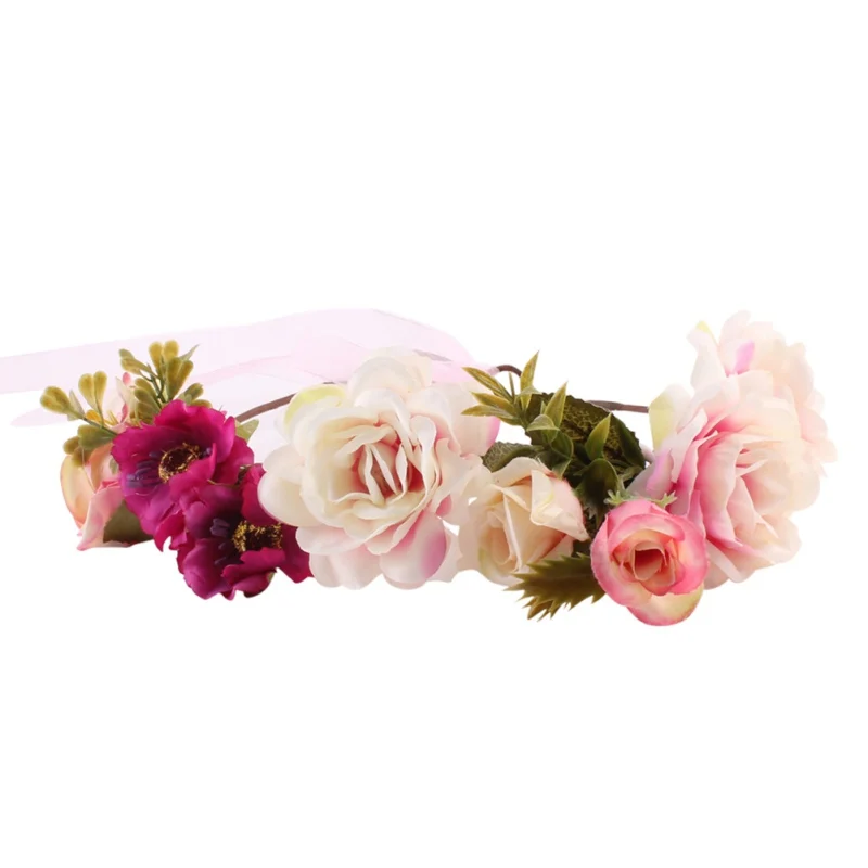 Одежда для мамы и ребенка с цветочным принтом Головные уборы головная повязка