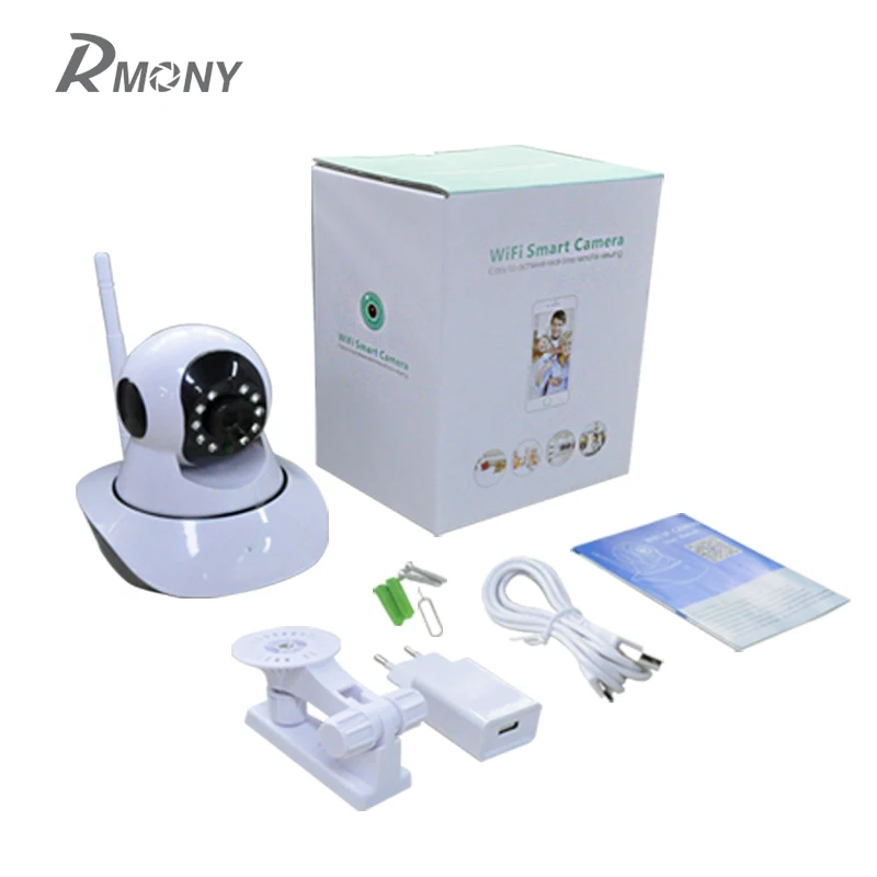 Rmony Wi-Fi IP Камера HD 720 P Беспроводной 1mp Smart P2P сети Видеоняни и радионяни Muiti языке