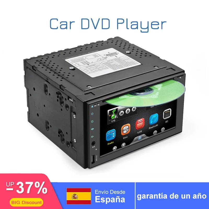 Универсальный автомобильный DVD радиоприемник 6 2 дюйма 2DIN для телефона Qashqai x trail juke