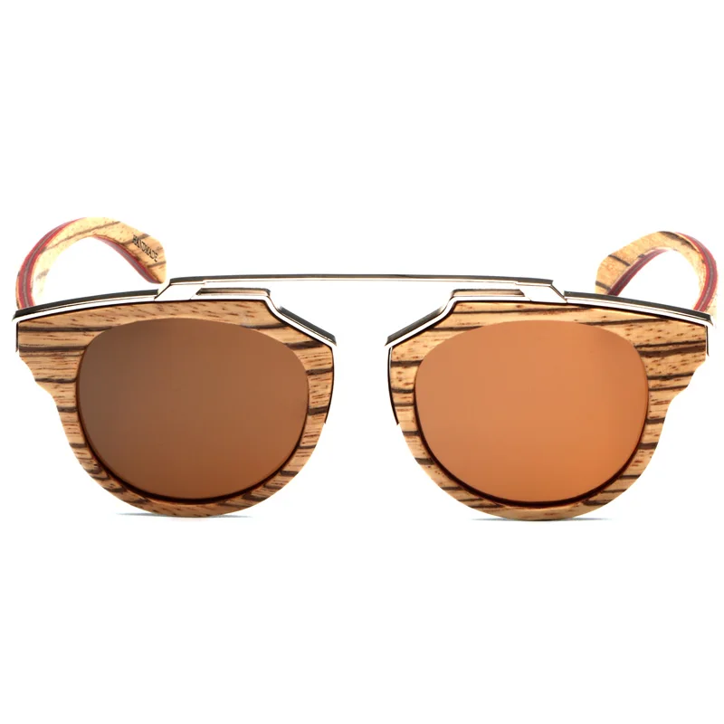 Мужские солнцезащитные очки для скейтборда Ablibi поляризационные деревянные из