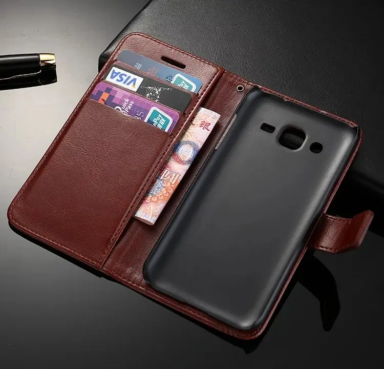 2017 Новое прибытие! с Подставкой Держатель Роскошные флип кожаный Бумажник Case Для