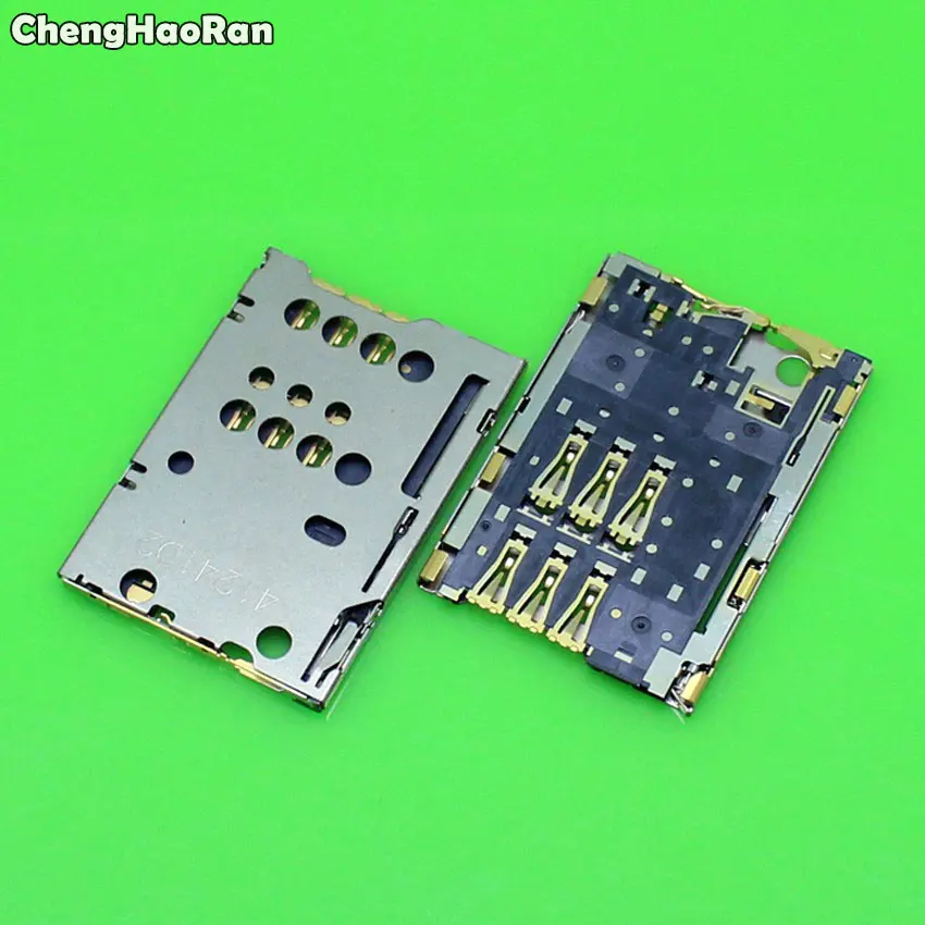 ChengHaoRan 2 шт. держатель слота для считывания SIM карт Nokia N8 C7/T7/2060/ сменный порт